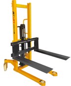 تصویر استاکر دستی ۲ تن لبه خم سه حالته | ارتفاع ۱.۵ متر | قیمت و مشخصات 