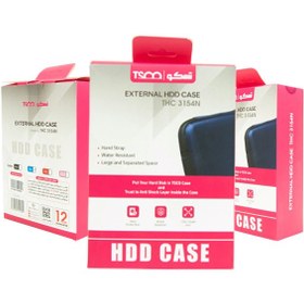 تصویر کیف هارد اکسترنال تسکو tesco extrnal hdd case thc3154n