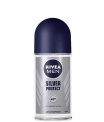 تصویر مام رول ضد تعریق مردانه نیوا  سیلور پروتکت حجم 50 میل ا Nivea Silver Protect For Men Deodorant Roll-On 50ml Nivea Silver Protect For Men Deodorant Roll-On 50ml