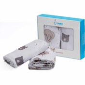 تصویر دستمال خشک کن نوزاد طرح خرس teddy 