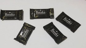 تصویر شکلات مینی تابلت دارک (تلخ) از برند محبوب باراکا بسته 450 گرمی 