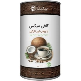 تصویر کافی میکس نارگیل پپتینا بسته ۱۰ عددی بدون شکر 