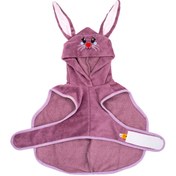 تصویر حوله حمام لباسی سگ تادو کد H105 