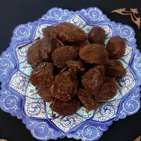 تصویر آلو بخارا درجه دو خوانسار ( نیم کیلوگرم) آلو نمکی الو خورشتی خشکبار لاله کوهی 