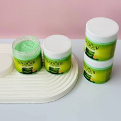 تصویر نمک بدن آلوورا سادور | لایه‌برداری و آبرسانی عمیق پوست با عصاره طبیعی آلوورا - حجم ۲۵۰ گرم 