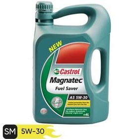 تصویر روغن موتور کاسترول مدل Magnatec 5W30 SN حجم 1 لیتر Castrol engine oil model Magnatec 5W30 SN volume 1 liter