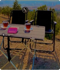 تصویر میز و صندلی تاشو مسافرتی ست ۲ نفره 