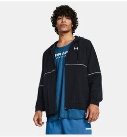 تصویر سویشرت ورزشی مشکی مردانه کت بافندگی منطقه UA 1383400 001 Under Armour 