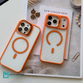 تصویر قاب براکت استندی اورجینال کد C3283 | لوازم جانبی مسلمی - iPhone 15 Pro Max، سرمه ای ارسال رایگان 