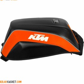 تصویر کوله موتور سواری حرفه ای KTM | طرح کربن کد 32 KTM pro motorcycle bag Carbon design code 32