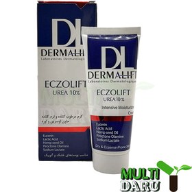 تصویر کرم مرطوب کننده اوره 20% درمالیفت اگزولیفت 40 میل 