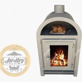 تصویر بخاری هیزمی مدل البرز 