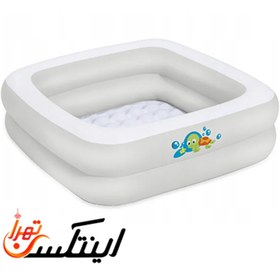 تصویر استخر بادی کودک بست وی با کف بادی کد Bestway 51116 n