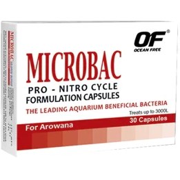 تصویر کپسول باکتری ساز آروانا اوشن فری Microbac for Arowana Ocean Free 