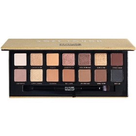 تصویر پالت سایه ۱۴رنگ فیوچرمیکاپ مدل Soft Touch Future Makeup 14 Color Eyeshadow Palette (Soft Touch) – FU2301