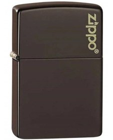 تصویر فندک زیپو قهوه ای مات zippo 49180ZL