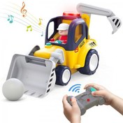 تصویر لودر کنترلی موزیکال هولا تویز کد 9988 برای خردسالان 