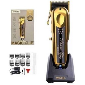 تصویر ماشین اصلاح شارژی وال مجیک کلیپ گلد سفارش آمریکا Wahl Gold Magic Clip 