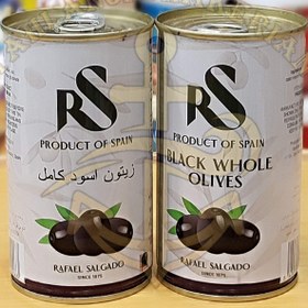 تصویر کنسرو زیتون سیاه RS 