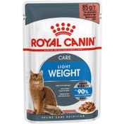 تصویر پوچ گربه لایت ویت رویال کنین 85 گرم (مناسب کاهش وزن) ا Royal Canin Light Weight Gravy 85g Royal Canin Light Weight Gravy 85g