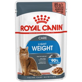 تصویر پوچ گربه لایت ویت رویال کنین 85 گرم (رژیمی) Royal Canin Light Weight Gravy 85g