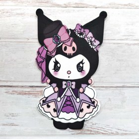 تصویر اپلیکه(تکه دوزی)بچگانه طرح لبوبو(سایز بزرگ) 