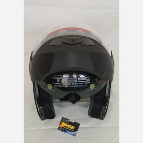 تصویر کلاه کاسکت لیام مدل فک متحرک 