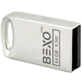 تصویر فلش مموری بکسو مدل B-302 ظرفیت 64 گیگابایت Bexo B-302 Flash Memory 64GB