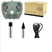 تصویر دور کننده و دفع‌کننده حیوانات خورشیدی با فناوری اولتراسونیک و ضدآب 