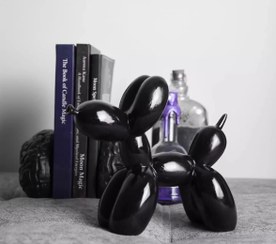 تصویر مجسمه دکوری سگ بادکنکی کد ۲۷ 