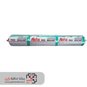 تصویر چسب پلی اورتان کالباسی سفید آکفیکس حجم 600 میلی لیتر 