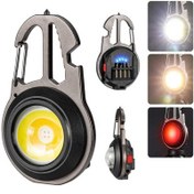 تصویر چراغ قوه چند کاره مدل w5137 ا COB RECHARGABLE KEYCHAIN LIGHE W5137 COB RECHARGABLE KEYCHAIN LIGHE W5137