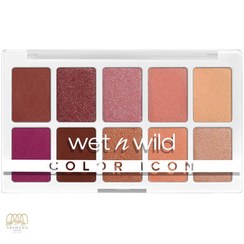 تصویر پالت جدید سایه 10 رنگ کالر آیکون Wet N Wild Color Icon 10 Panshadow Palette