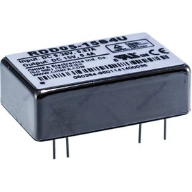 تصویر مبدل ولتاژ چینفا 400 میلی آمپر CHINFA RDD05-15S4U DC/DC IN:9-36V OUT:15V 