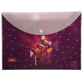 تصویر پوشه دکمه دار کليپس طرح ميکي موس ا Clips Mickey Mouse Design Button Folder Clips Mickey Mouse Design Button Folder