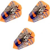 تصویر فلایت سرعتی دارت WIN MAX بسته سه عددی | نارنجی/آبی 