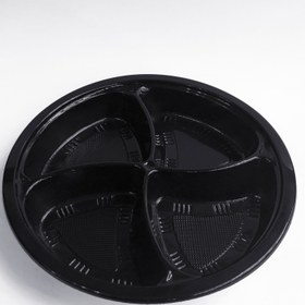 تصویر ظرف یکبار مصرف 4 خانه کد FT 104 