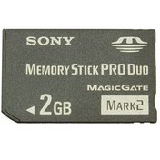 تصویر کارت حافظه Stick PRO DUO سونی مدل MG ظرفیت 2GB MEMORY CARD MICRO SD SONY Stick PRO DUO MG 2GB