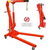 تصویر جک موتور درآر تاشو ۲ تن 