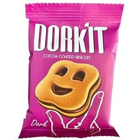 تصویر بیسکوئیت لبخند تکی دارک درکیت 