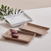 تصویر ست سرو سرامیک 4 صفحه مجموعه 13X20 سانتی متر پاشاباغچه Paşabahçe 