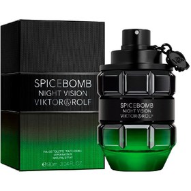 تصویر ادوپرفیوم مردانه ویکتور اند رالف اسپایس بمب نایت ویژن (90میل) Viktor&amp;Rolf Spicebomb Night Vision Eau de parfum-90ml