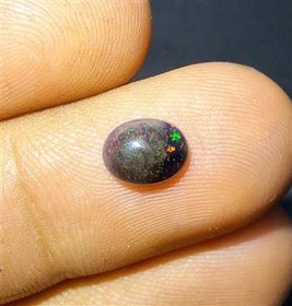 تصویر سنگ اپال بلک اتیوپی معدنی کد425 