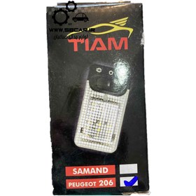 تصویر چراغ سقفی پژو 206 smd تیام 