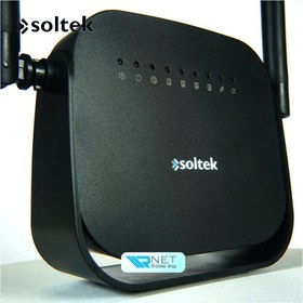 تصویر مودم روتر +ADSL2 سولتک مدل WM305N Modem router + ADSL2 Soltech model WM305N