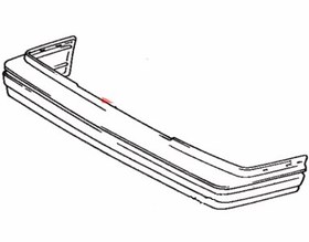 تصویر سپر جلو کریسیدا Cressida front bumper