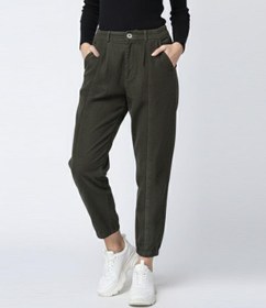 تصویر شلوار کتان زنانه بهبود مدل 302247 