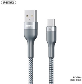 تصویر کابل شارژر ریمکس مدل RC_064a 2.4A تایپ سی - 20 / 20 ا USB_type-c REMAX Sury 2 Series 2.4A Data Cable RC-064a USB_type-c REMAX Sury 2 Series 2.4A Data Cable RC-064a