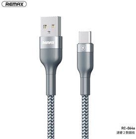 تصویر کابل شارژر ریمکس مدل RC_064a 2.4A تایپ سی - 20 / 20 USB_type-c REMAX Sury 2 Series 2.4A Data Cable RC-064a