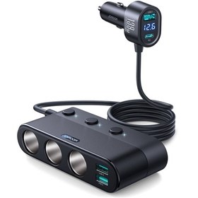 تصویر شارژر فندکی 7کاره 179 وات جویروم JOYROOM JR-CCL01 179W 